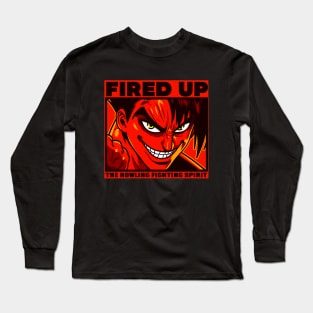 Saw Paing Fired Up Kengan Ashura Omega Long Sleeve T-Shirt